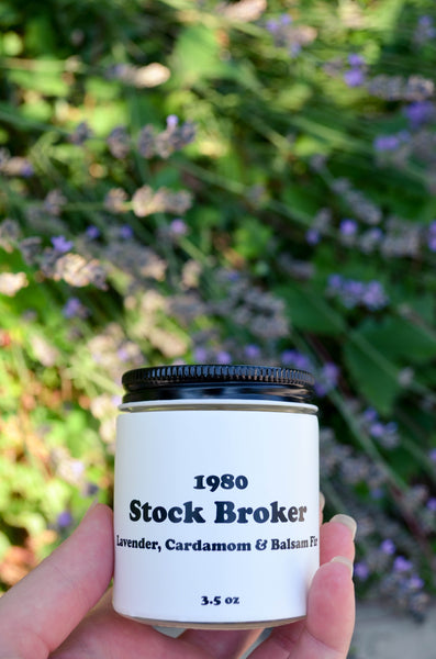 Stock Broker Scented Soy Candle 3.5 oz