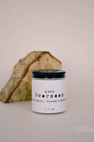 Overseas Scented Soy Candle 3.5 oz
