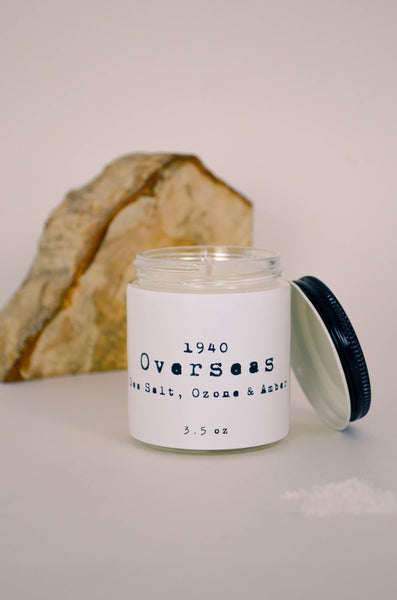 Overseas Scented Soy Candle 3.5 oz