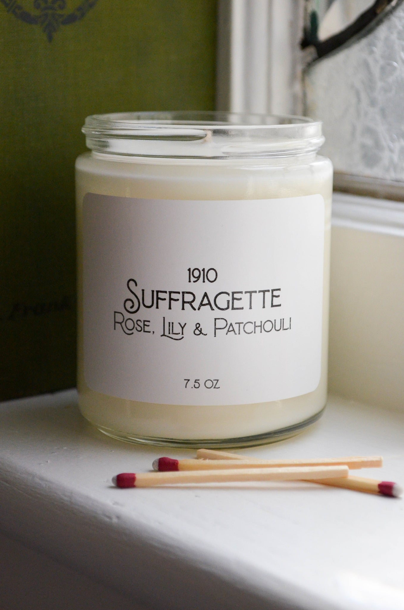 Suffragette Scented Soy Candle 7.2 oz