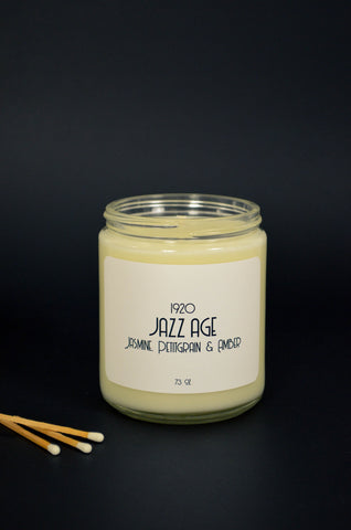 Jazz Age Scented Soy Candle 7.2 oz