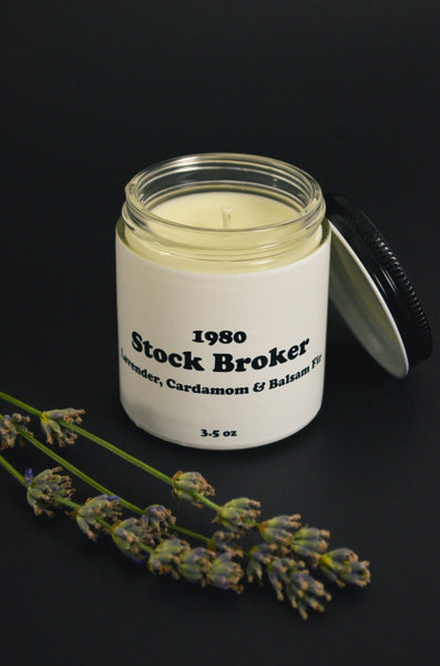Stock Broker Scented Soy Candle 3.5 oz