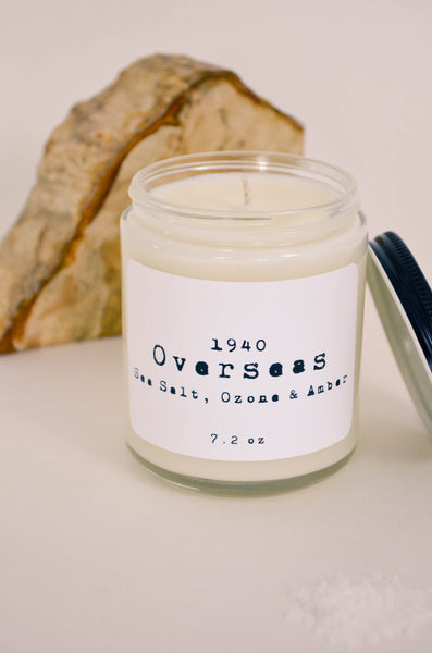 Overseas Scented Soy Candle 7.2 oz