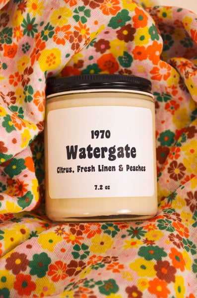 Watergate Wood Wick Scented Soy Candle 7.2 oz