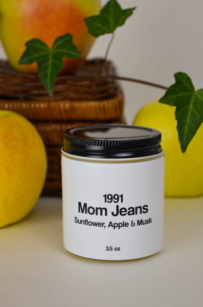Mom Jeans Scented Soy Candle 3.5 oz